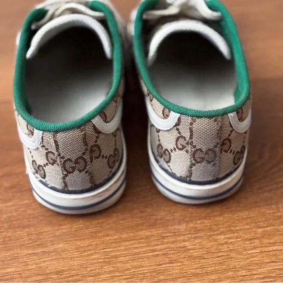 Women's GG Gucci Tennis 1977 sneaker Size 38.5=8.5 good condition plus box - Picture 3 of 4